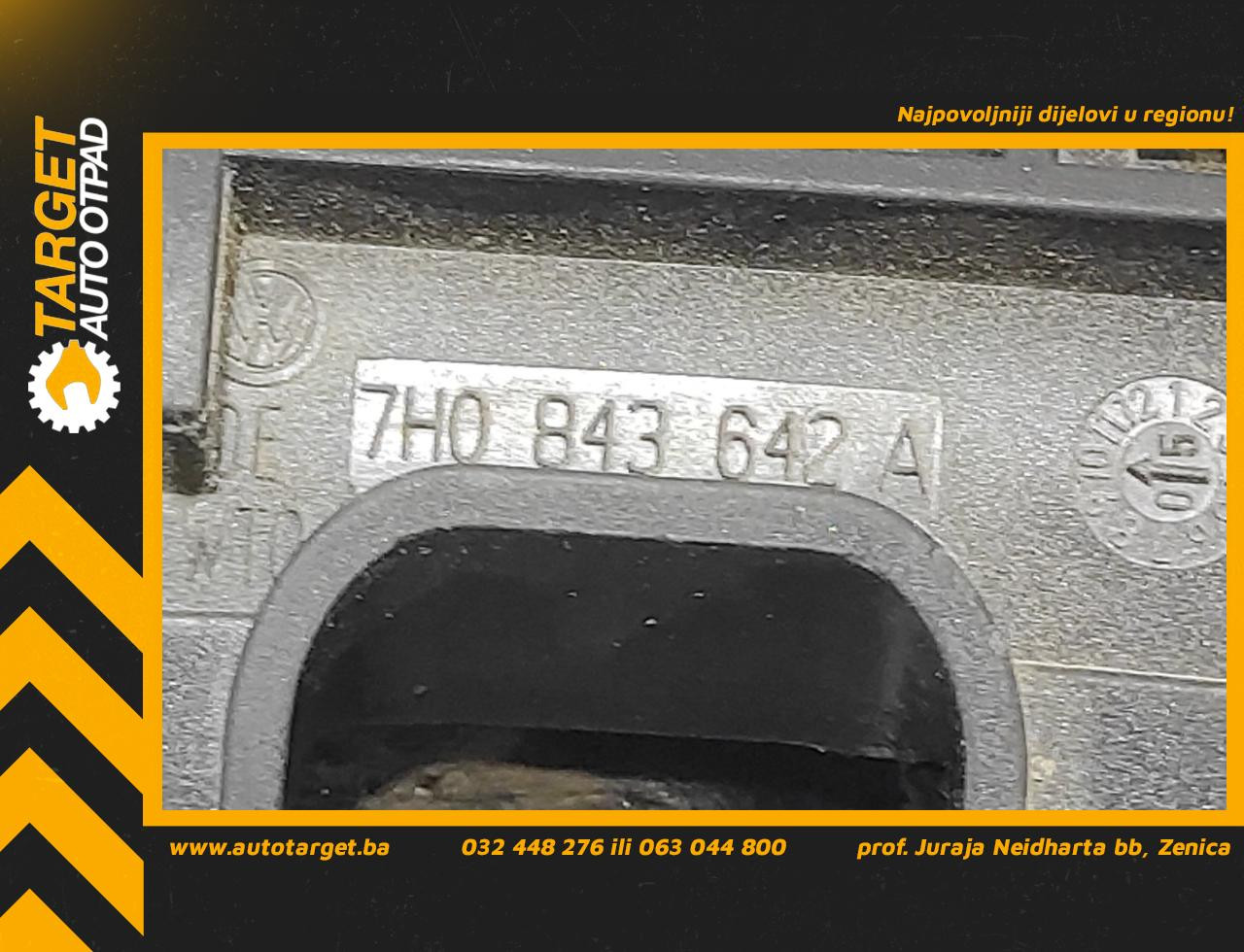 DIJELOVI RUCKA VRATA VW CADDY > 03-10 7H0843642A