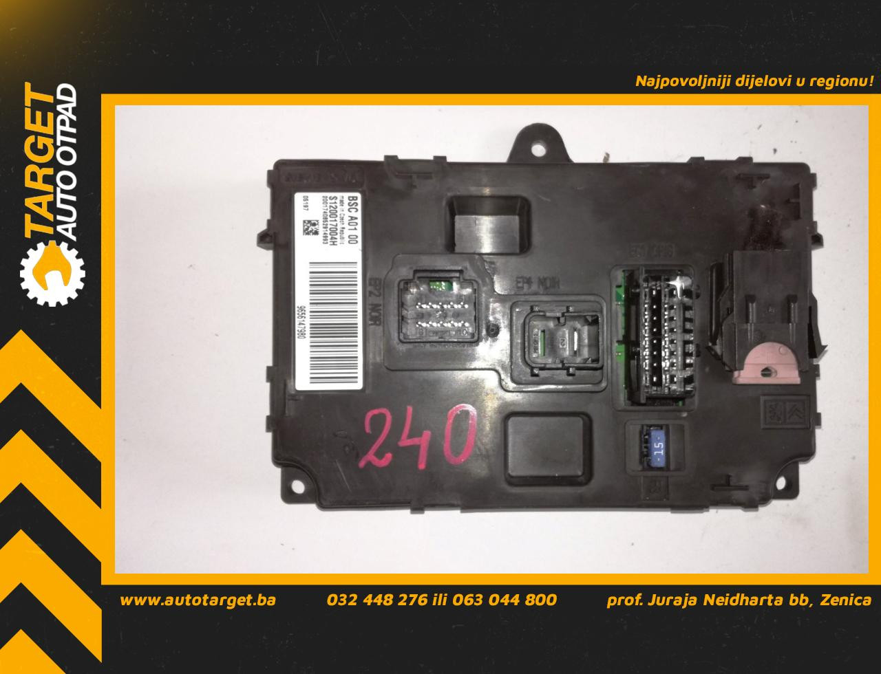 DIJELOVI ELEKTRONIKA MODUL PEUGEOT 307 > 01-05 S120017004H