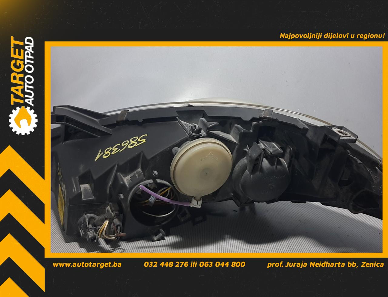 DIJELOVI FAR MERCEDES A KLASA (W169) > 04-07 A1698200661