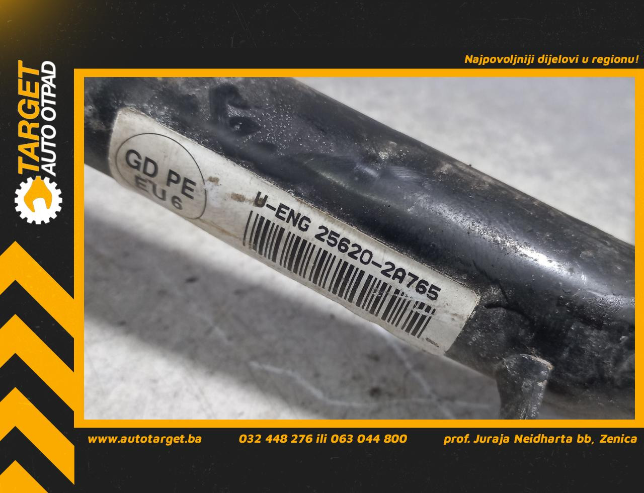 DIJELOVI CRIJEVO KIA CEED > 12-17 1.6 256202A765