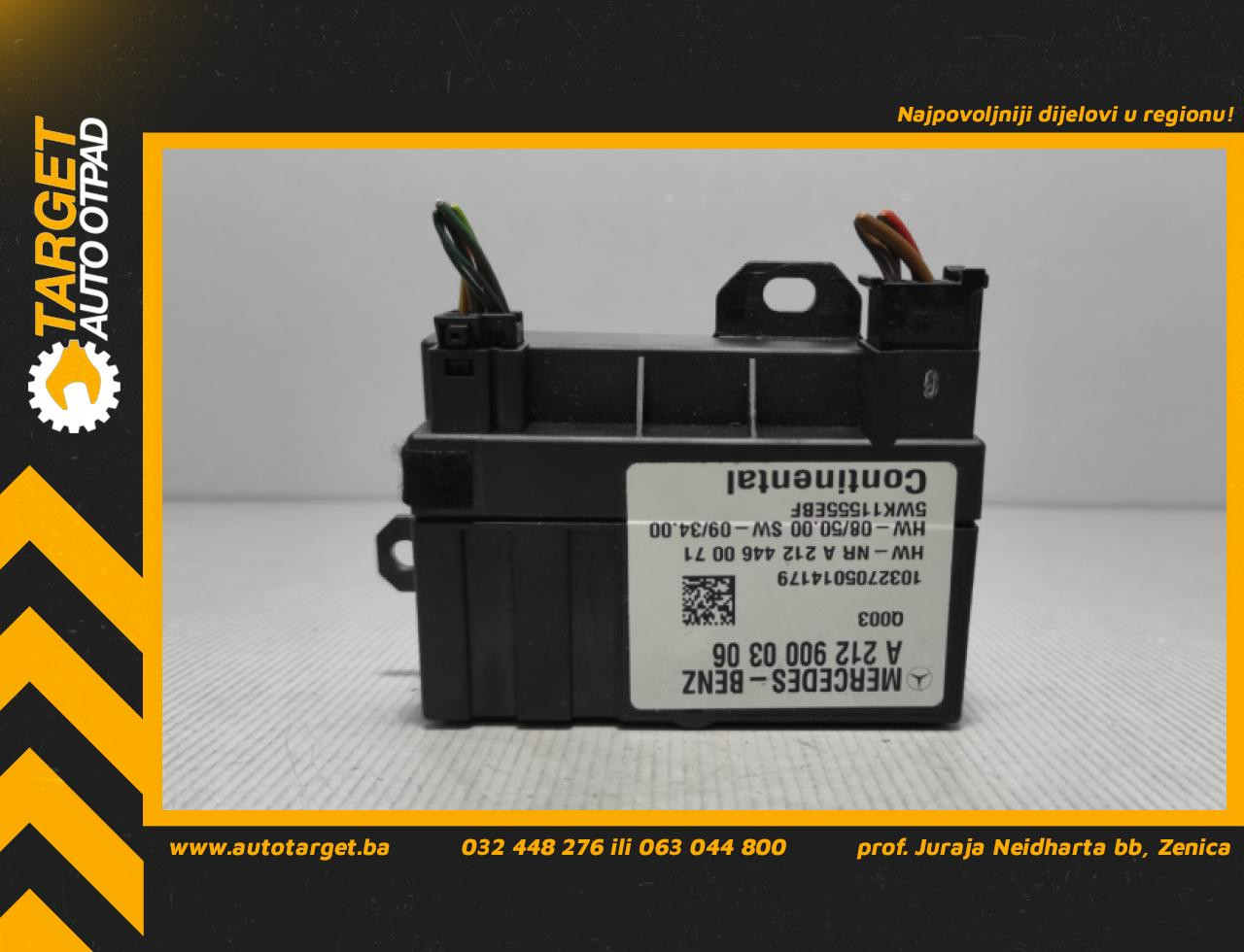 ELEKTRONIKA MODUL MERCEDES C KLASA (W204/S204) > 07-10 A212900030