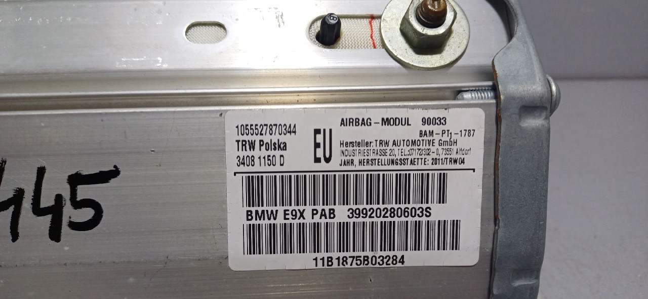 AIRBAG SUVOZACA BMW SERIJA 3 (E90/E91) > 09-11 9202806