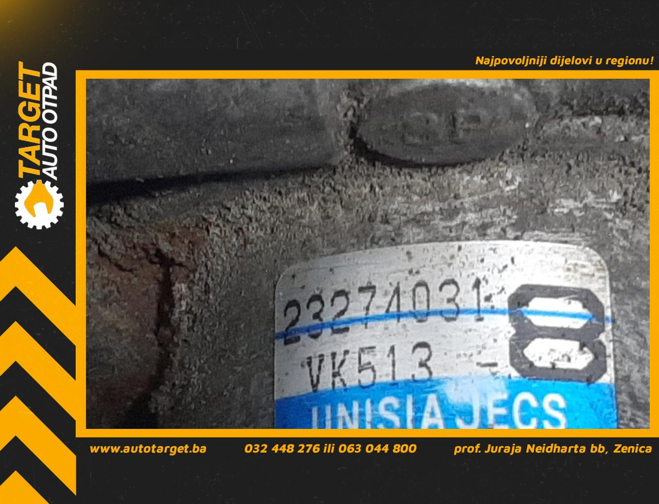 DIJELOVI SERVO PUMPA NISSAN NAVARA > 02-04 2.5 VK513-8