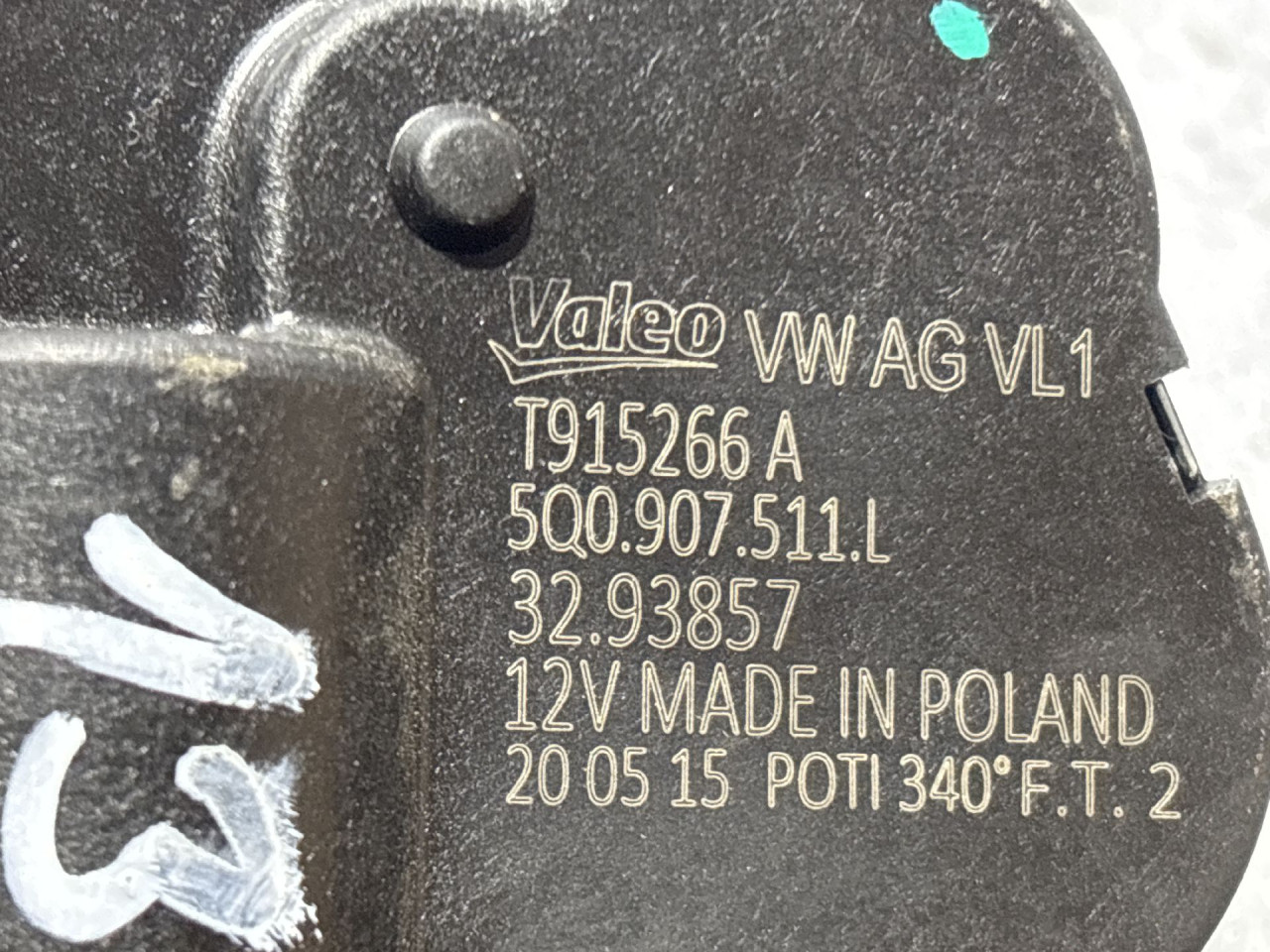 DIJELOVI MOTORIC KLAPNE VW TIGUAN > 11-15 5Q0907511L