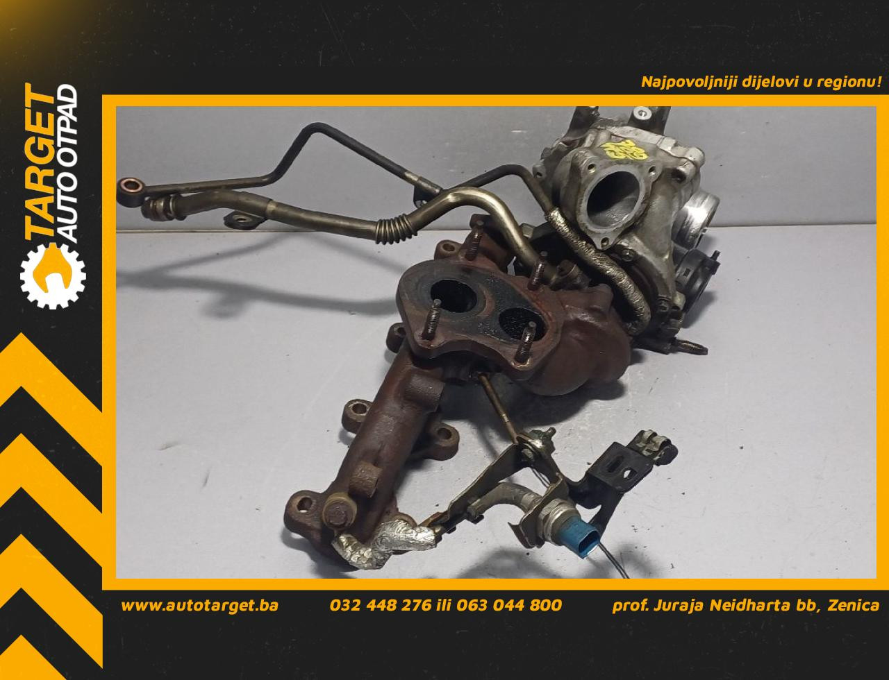 DIJELOVI TURBINA OPEL MOVANO > 14- 2.3 8201393207