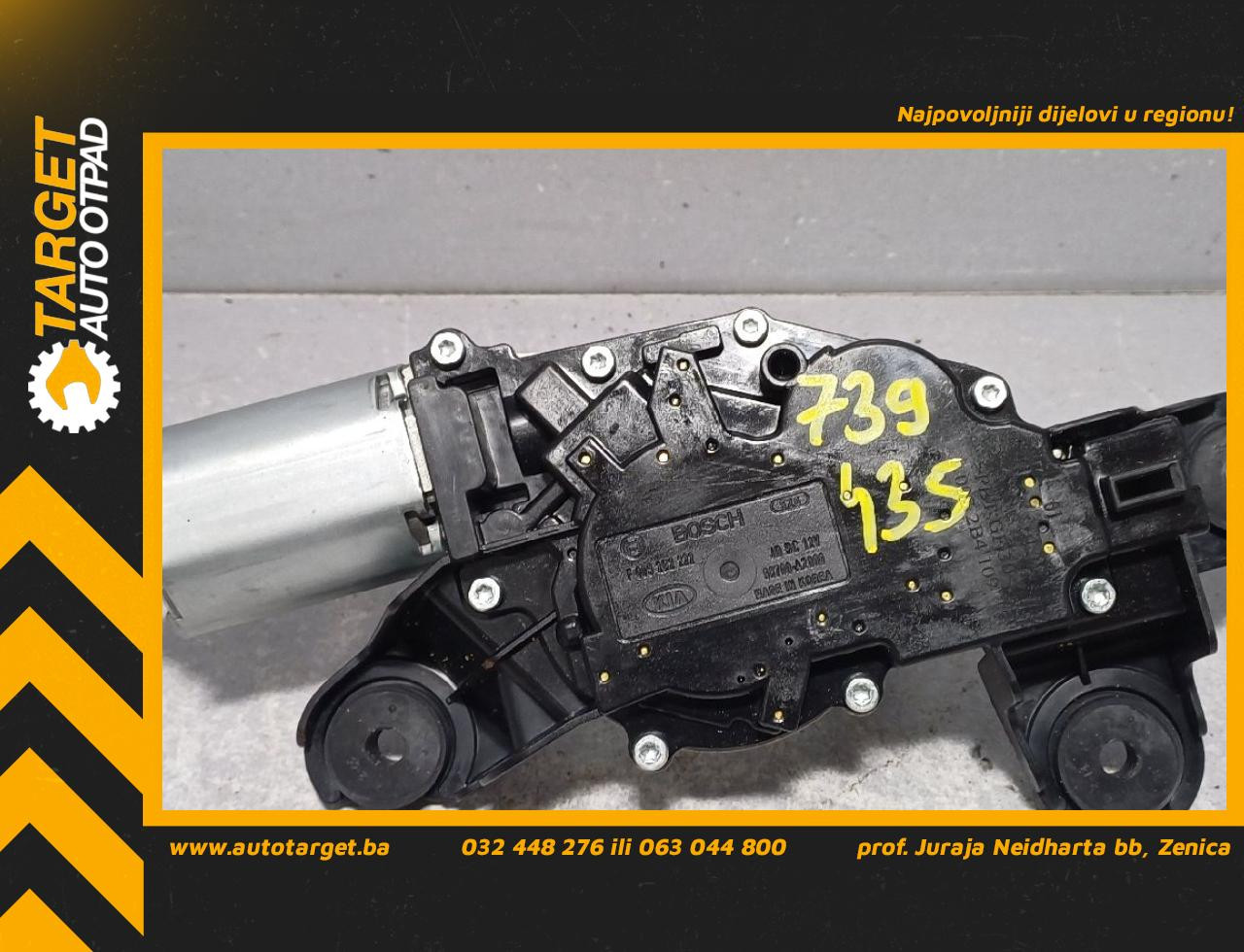 DIJELOVI MOTORIC BRISACA GEPEKA KIA CEED > 18- 98700A2000