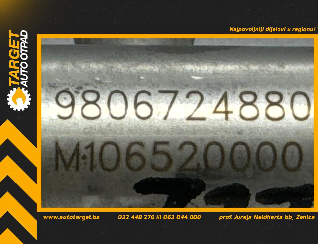 DIJELOVI RAMPA CITROEN C3 > 16-20 1.2 9806724880