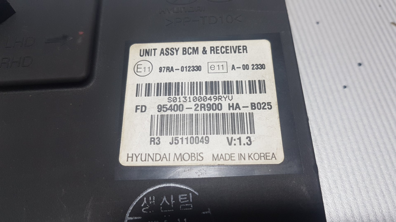 BCM ELEKTRONIKA HYUNDAI I30 > 07-10 97RA012330
