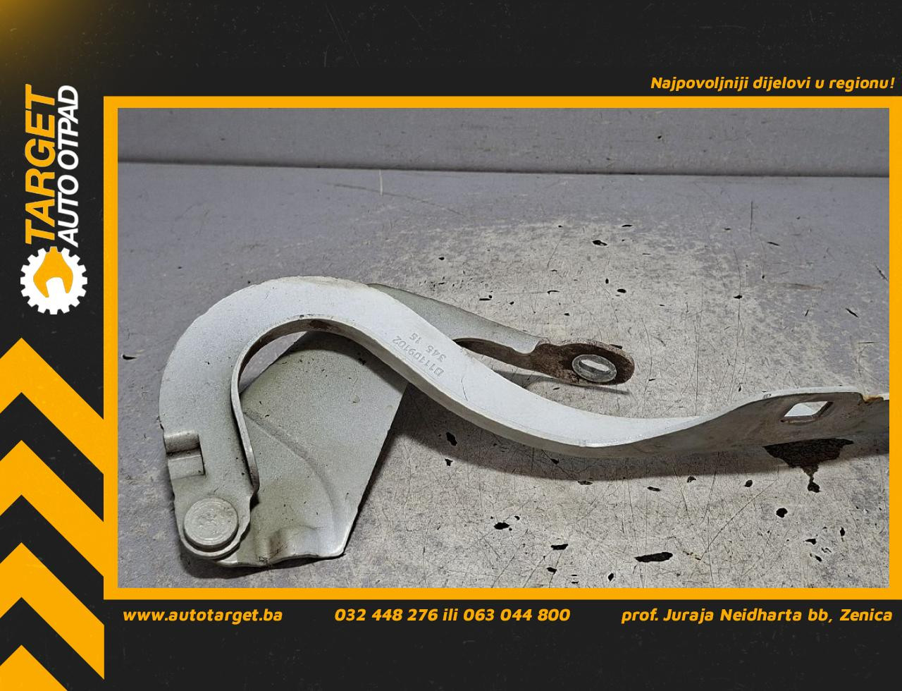 DIJELOVI SKARE OD HAUBE SKODA SUPERB > 19- 2.0 9677784800