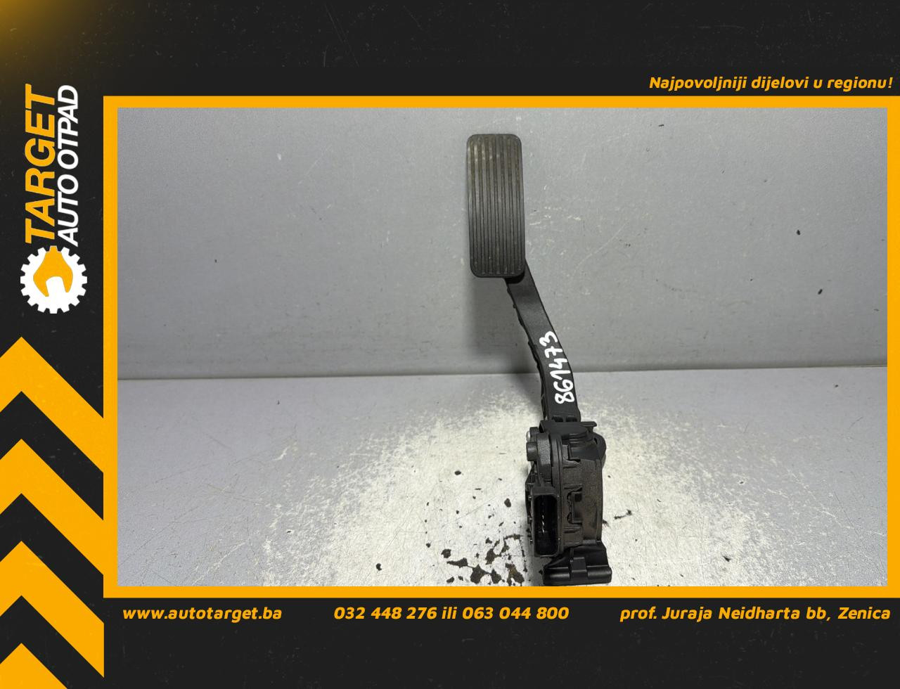 DIJELOVI PAPUCICA GASA OPEL ASTRA J > 12-15 1.4 13252704