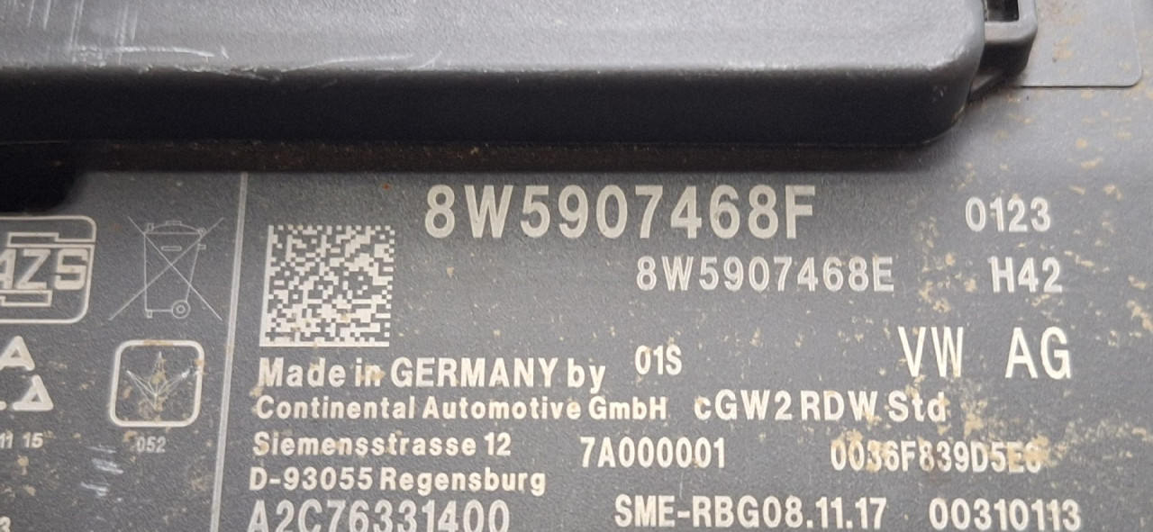 ELEKTRONIKA MODUL AUDI Q5 (FY) > 17 - 20  8W5907468F