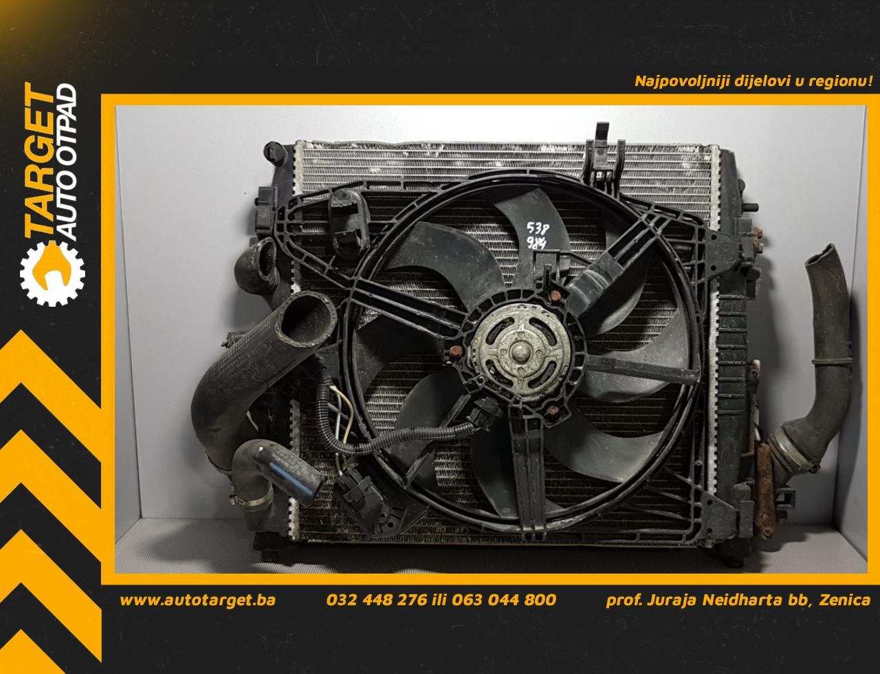 DIJELOVI HLADNJAK KLIME RENAULT KANGOO > 03-07 8200137650