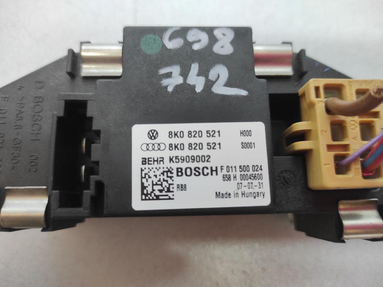 ELEKTRONIKA REOSTAT AUDI A4 (B8) > 07-11 8K0820521