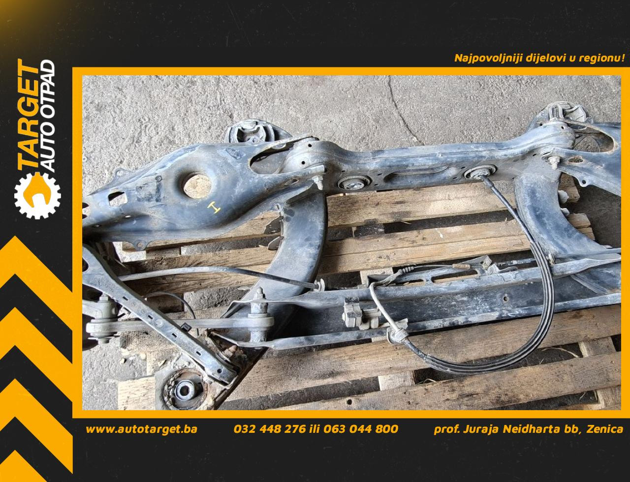 DIJELOVI TRAP/MOST MERCEDES C KLASA (W204/S204) > 07-10 2.1