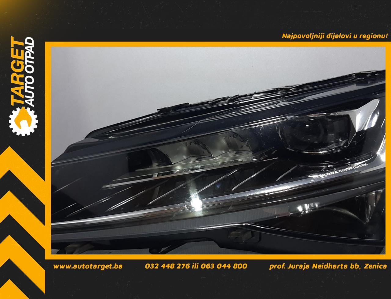 DIJELOVI FAR SKODA SUPERB > 15-19 3V1941015D