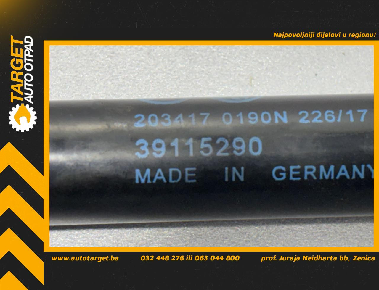 DIJELOVI AMORTIZER OPEL INSIGNIA > 17-19 2.0 39115290