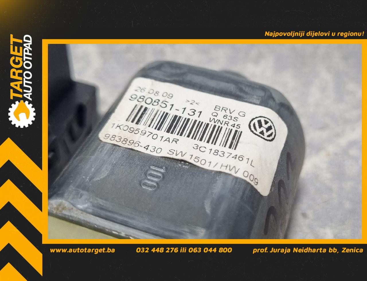 MOTORIC PODIZACA STAKLA VW PASSAT B6 > 05-10 1K0959701AR