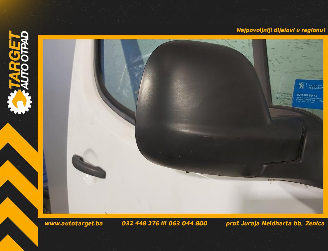 DIJELOVI RETROVIZOR PEUGEOT PARTNER > 15-18