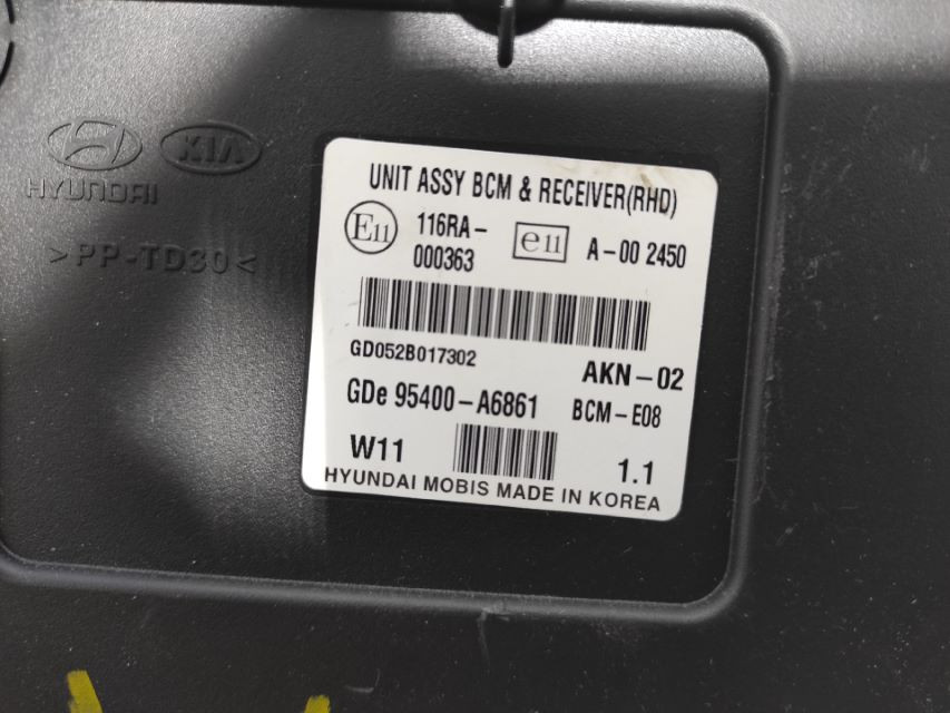 KOMFORT ELEKTRONIKA HYUNDAI I30 > 12-16 95400-A6861