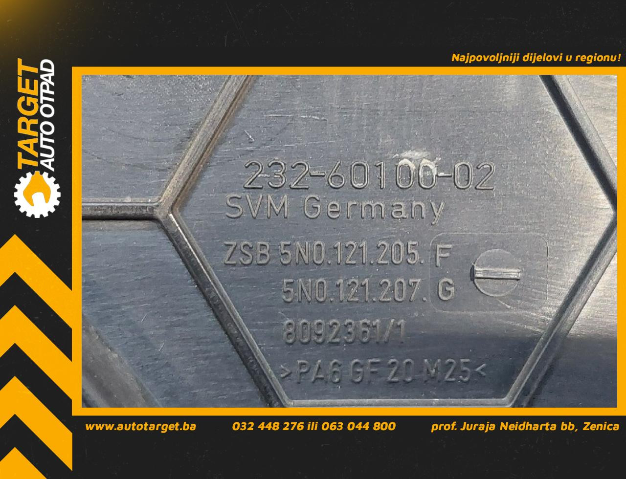 DIJELOVI NOSAC VENTILATORA VW TIGUAN > 11-15 5N0121205F