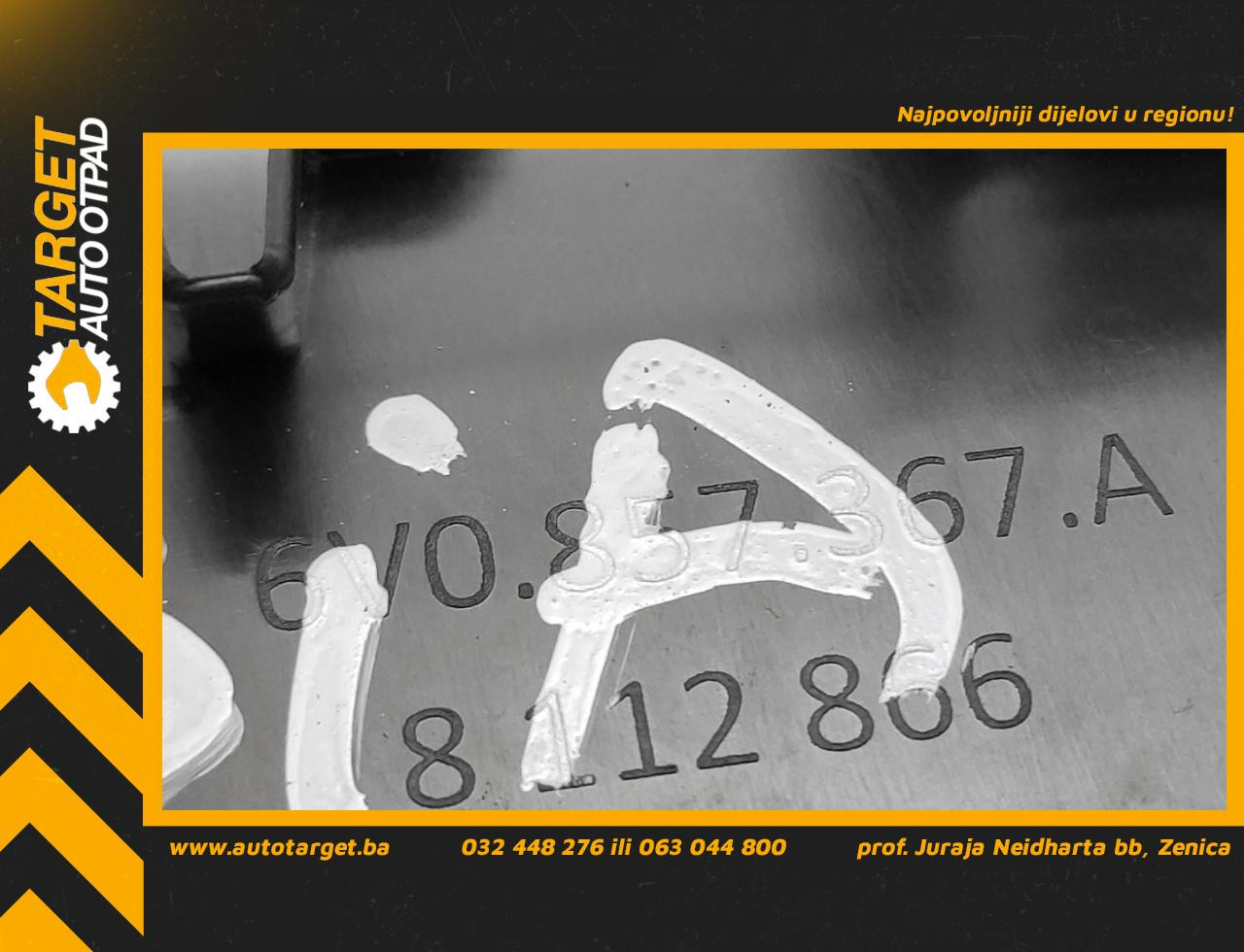 DIJELOVI PLASTIKA SKODA FABIA > 14- 6V0857367A