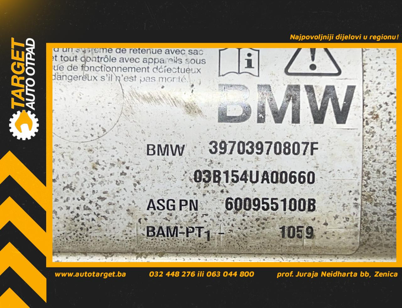 AIRBAG SUVOZACA BMW SERIJA 5 (E60/E61) > 03-07 39703970807F