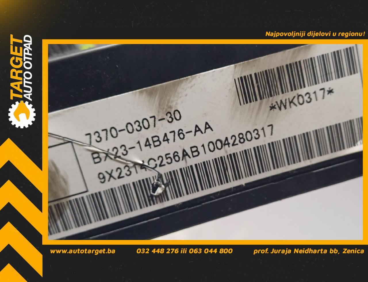 ELEKTRONIKA KUTIJA OSIGURACA JAGUAR XF > 08-11 BX2314B4