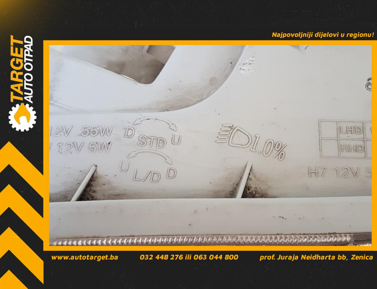DIJELOVI FAR KIA CARNIVAL > 01-06 KI722013