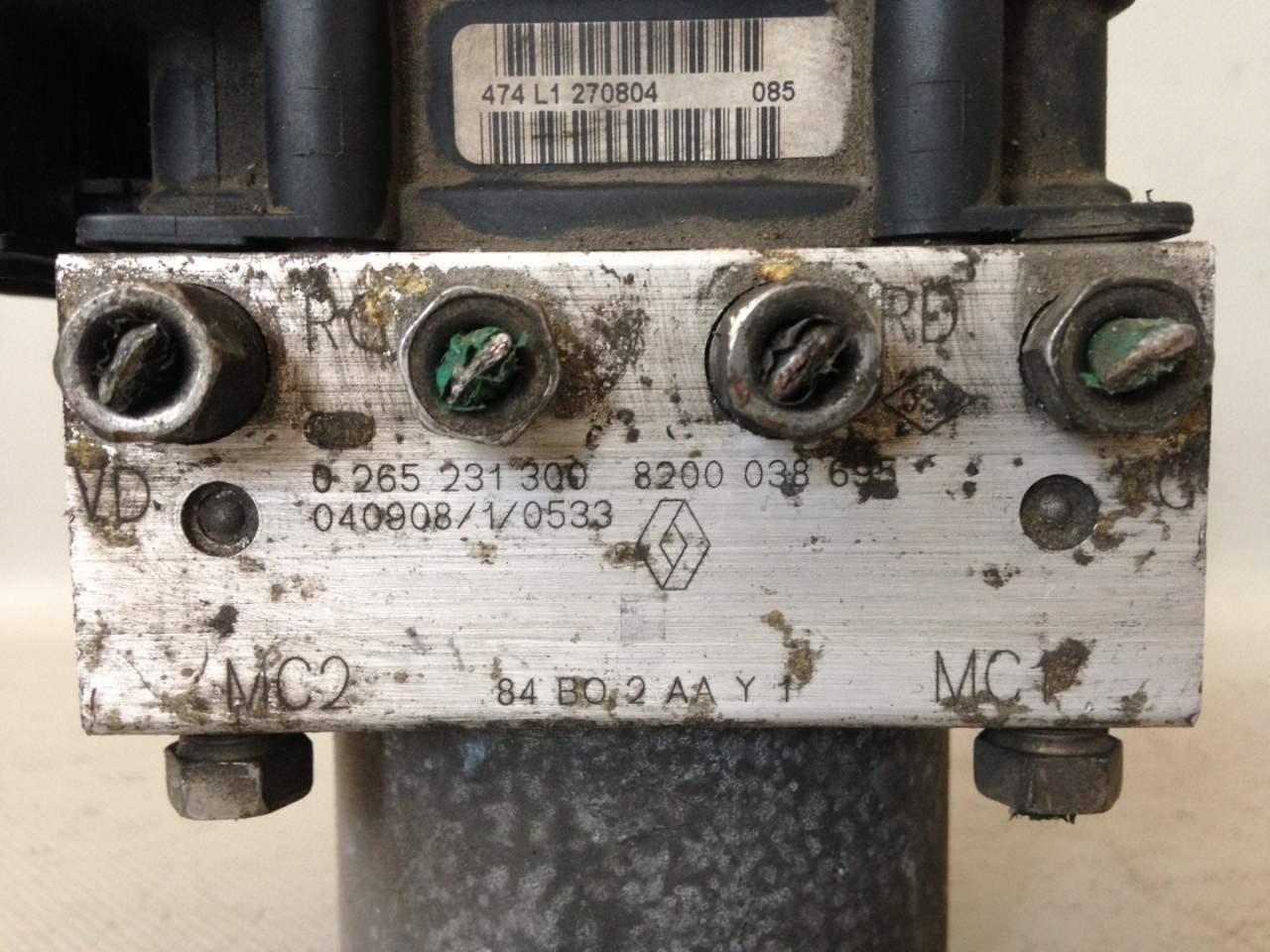 ABS ELEKTRONIKA RENAULT MEGANE > 02-05 8200038695 02658