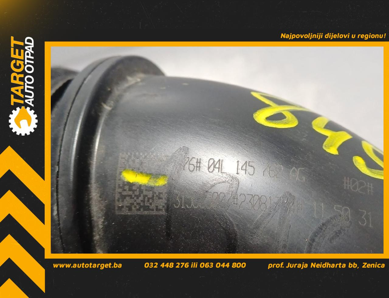 CRIJEVO INTERKULERA AUDI A4 (B9) > 15-18 04L145762AG