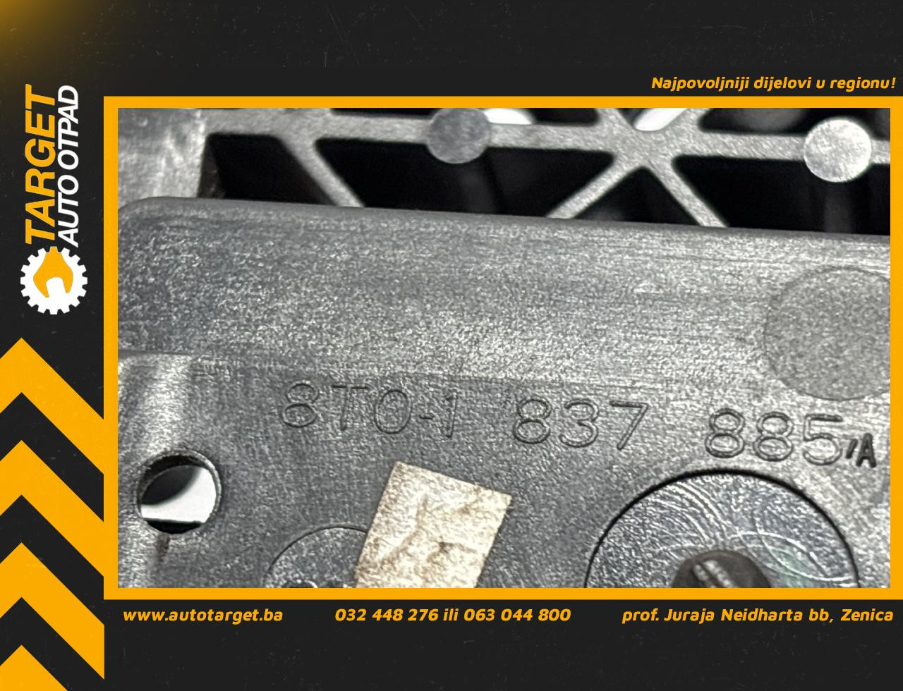 DIJELOVI RUCKA VRATA AUDI Q5 > 08-11 2.0 8T01837885