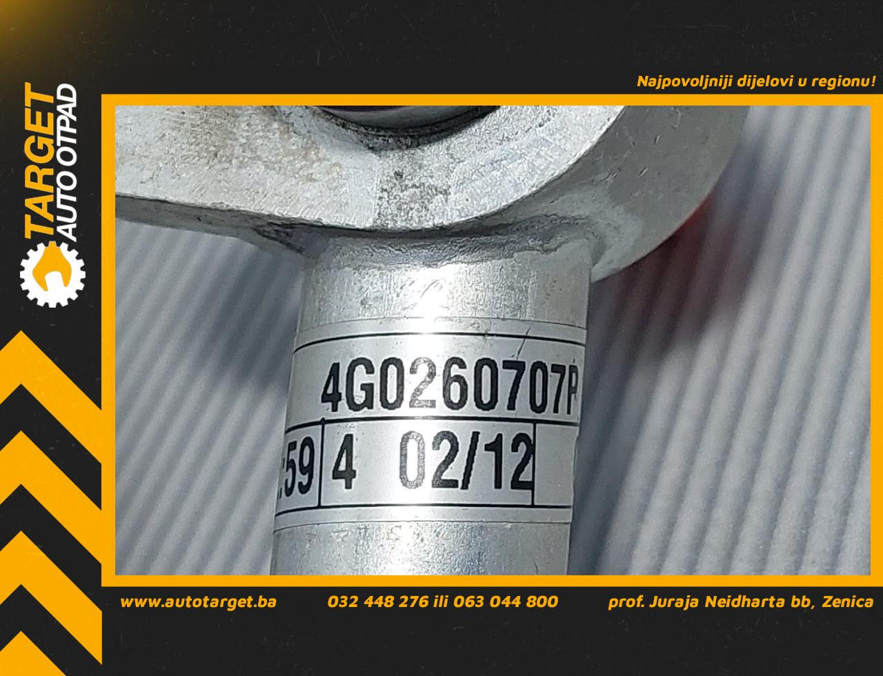 DIJELOVI CRIJEVO KLIME AUDI A7 > 10-14 4G0260707P