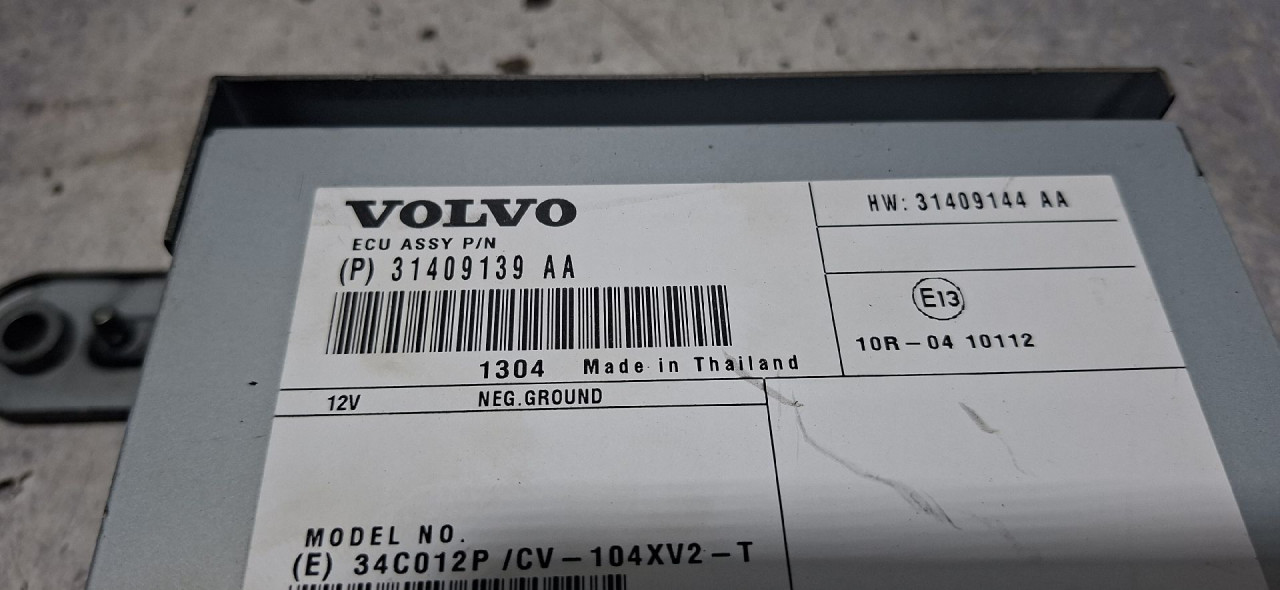 DIJELOVI POJACALO VOLVO V40 > 12-16 2.0 31409139