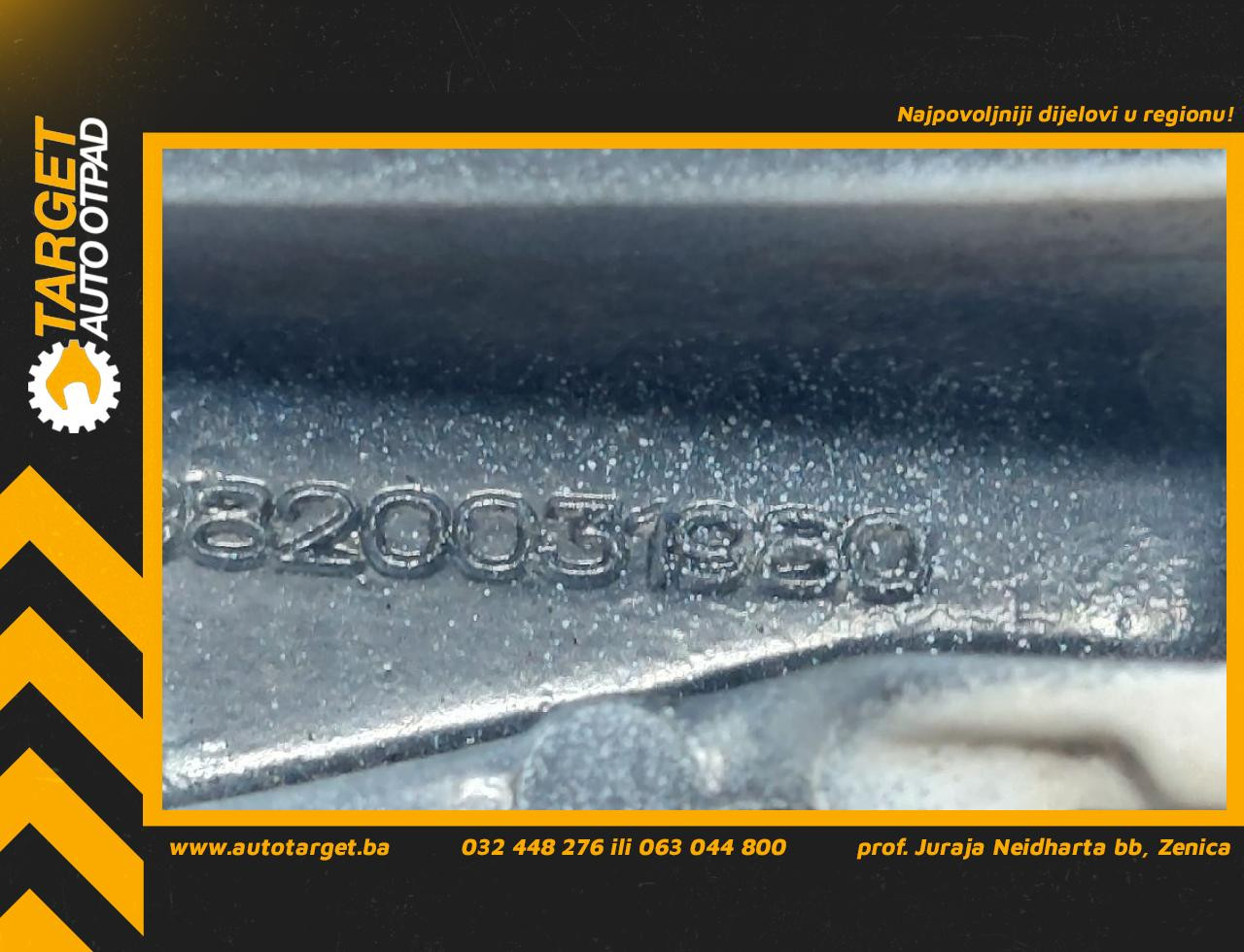 DIJELOVI BAGLAMA PEUGEOT EXPERT/TRAVELLER > 16- 2.0 9820031980