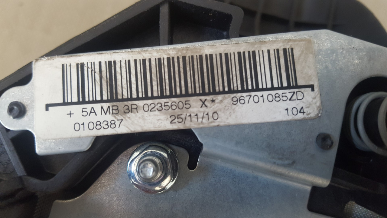 AIRBAG VOLANA PEUGEOT 207 > 06-09 96701085ZD