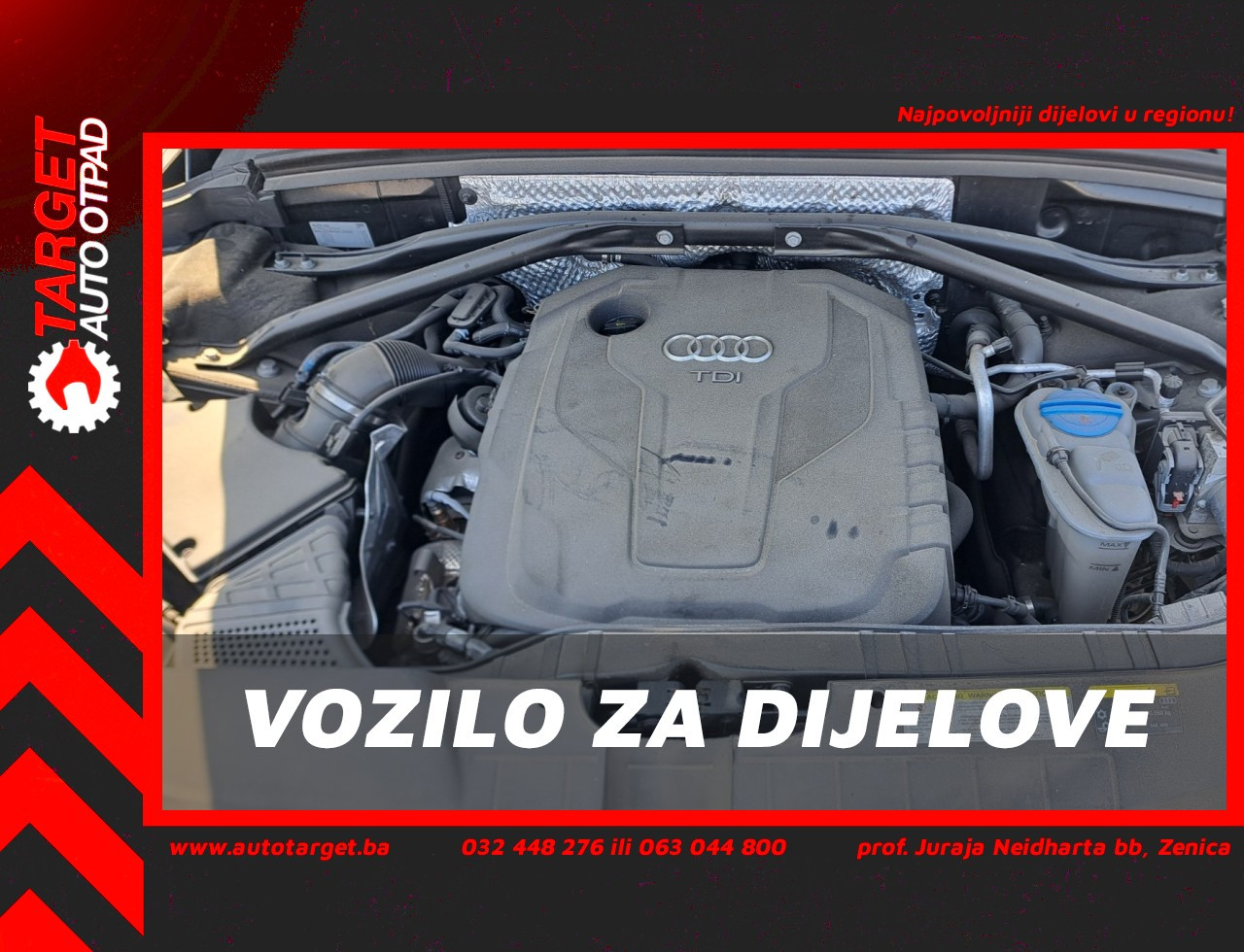 DIJELOVI AUDI Q5 > 12-16 2.0 Dizel CNHA MOTOR