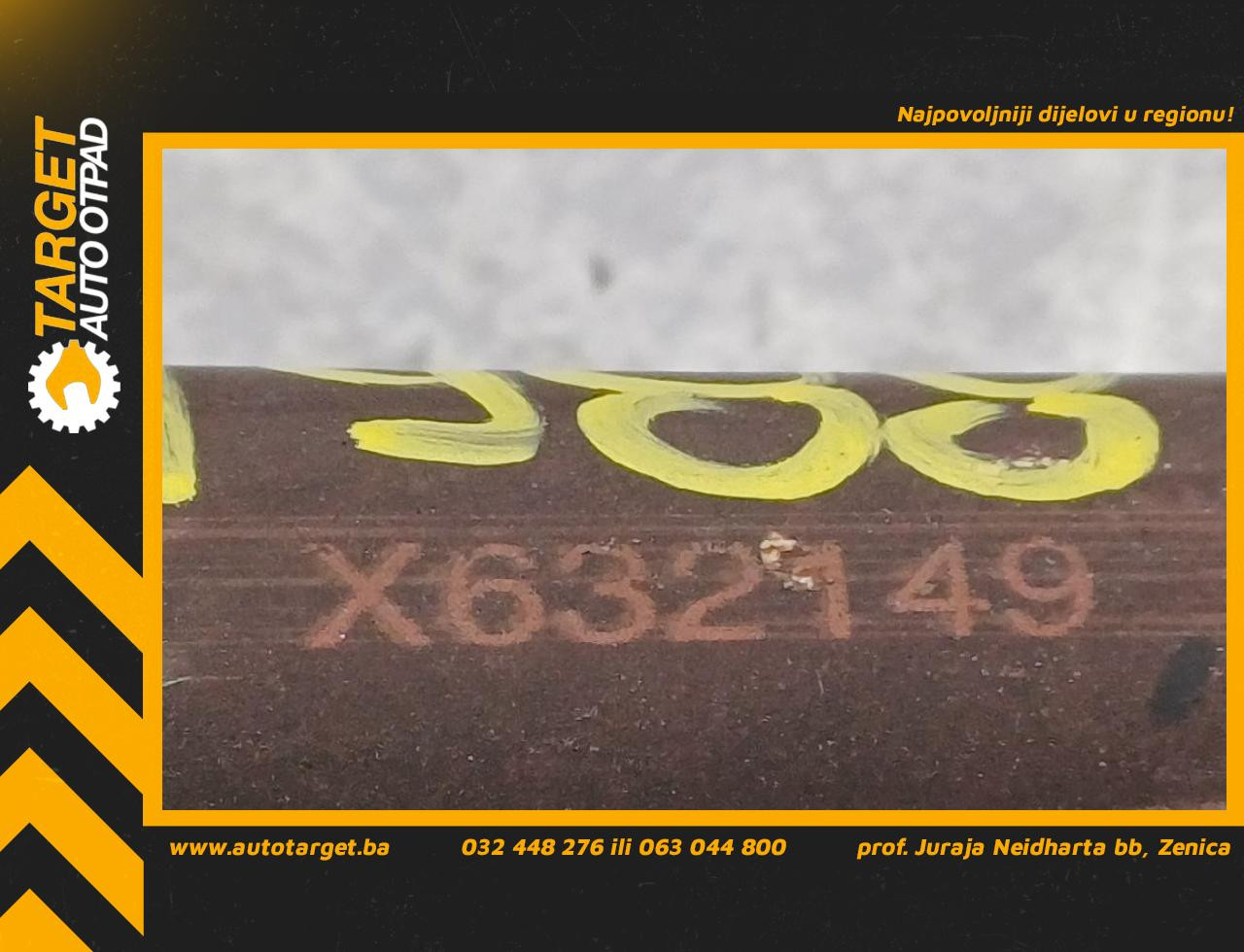 DIJELOVI CRIJEVO FORD MONDEO > 07-10 2.0 X632149