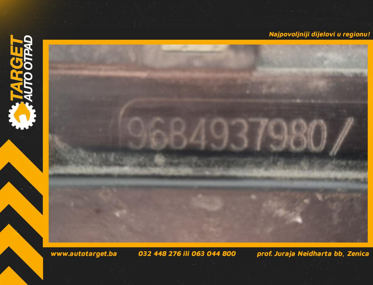 DIJELOVI CRIJEVO PEUGEOT 508 > 11-14 1.6 9684937980