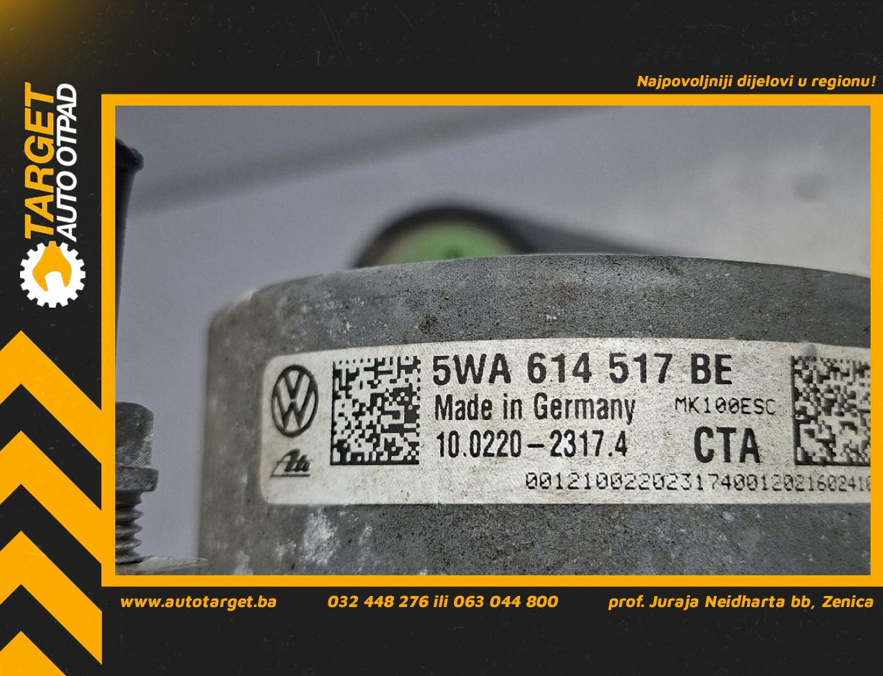 ABS ELEKTRONIKA SKODA OCTAVIA > 19- 5WA614517BE 5WA614517BE