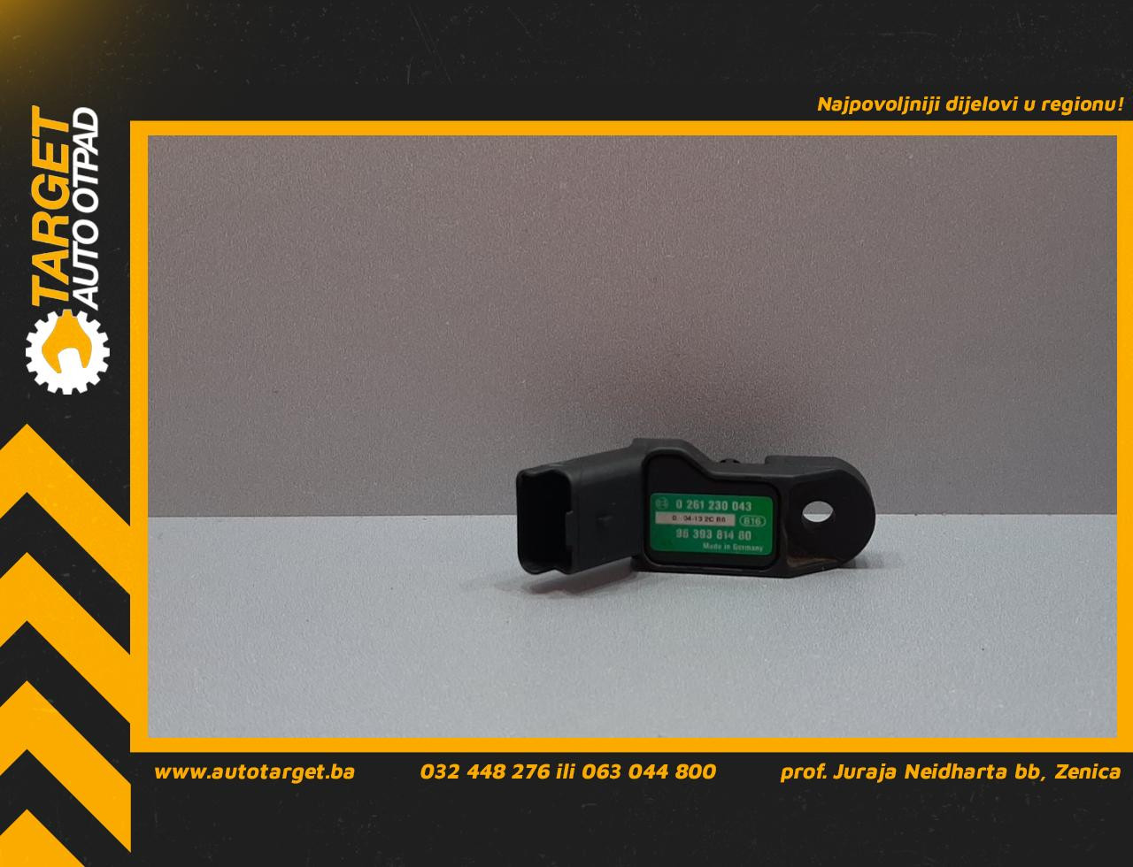 DIJELOVI MAP SENZOR CITROEN C3 > 05-09 0261230043