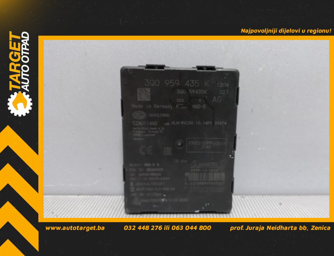 DIJELOVI ELEKTRONIKA MODUL VW PASSAT B8 > 14-19 2.0 3Q0959435K