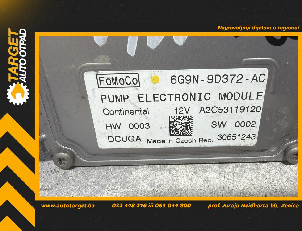 DIJELOVI ELEKTRONIKA MODUL VOLVO XC60 > 08-13 2.0 6G9N9D372AC