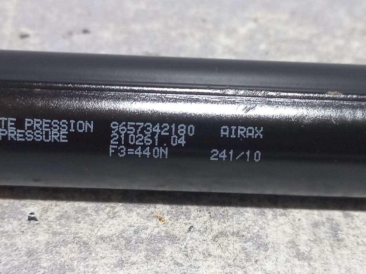 AMORTIZER GEPEKA PEUGEOT 308 > 07-11 9657342180