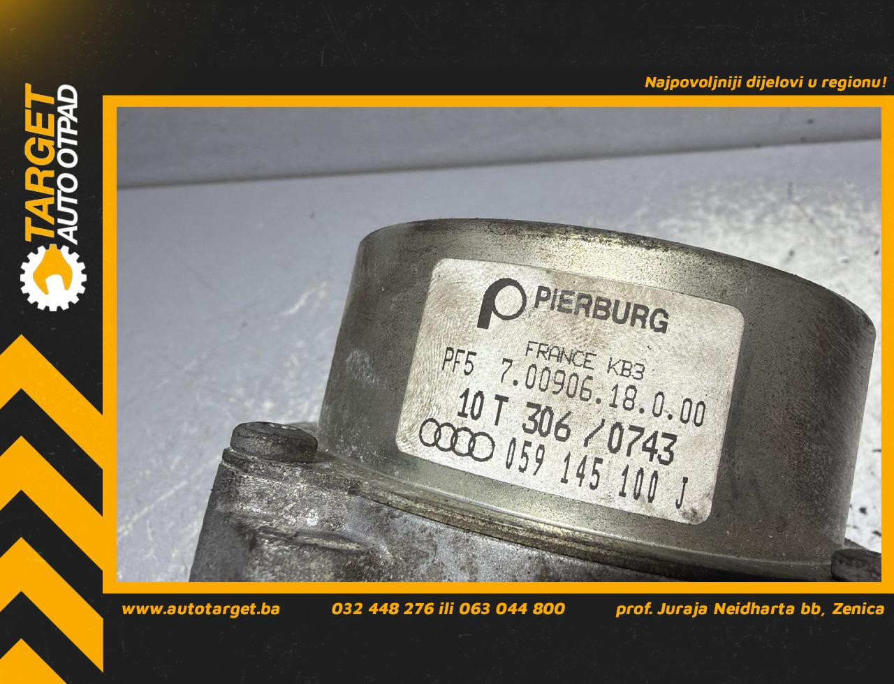 DIJELOVI VAKUM PUMPA VW TOUAREG > 11-14 3.0 059145100J