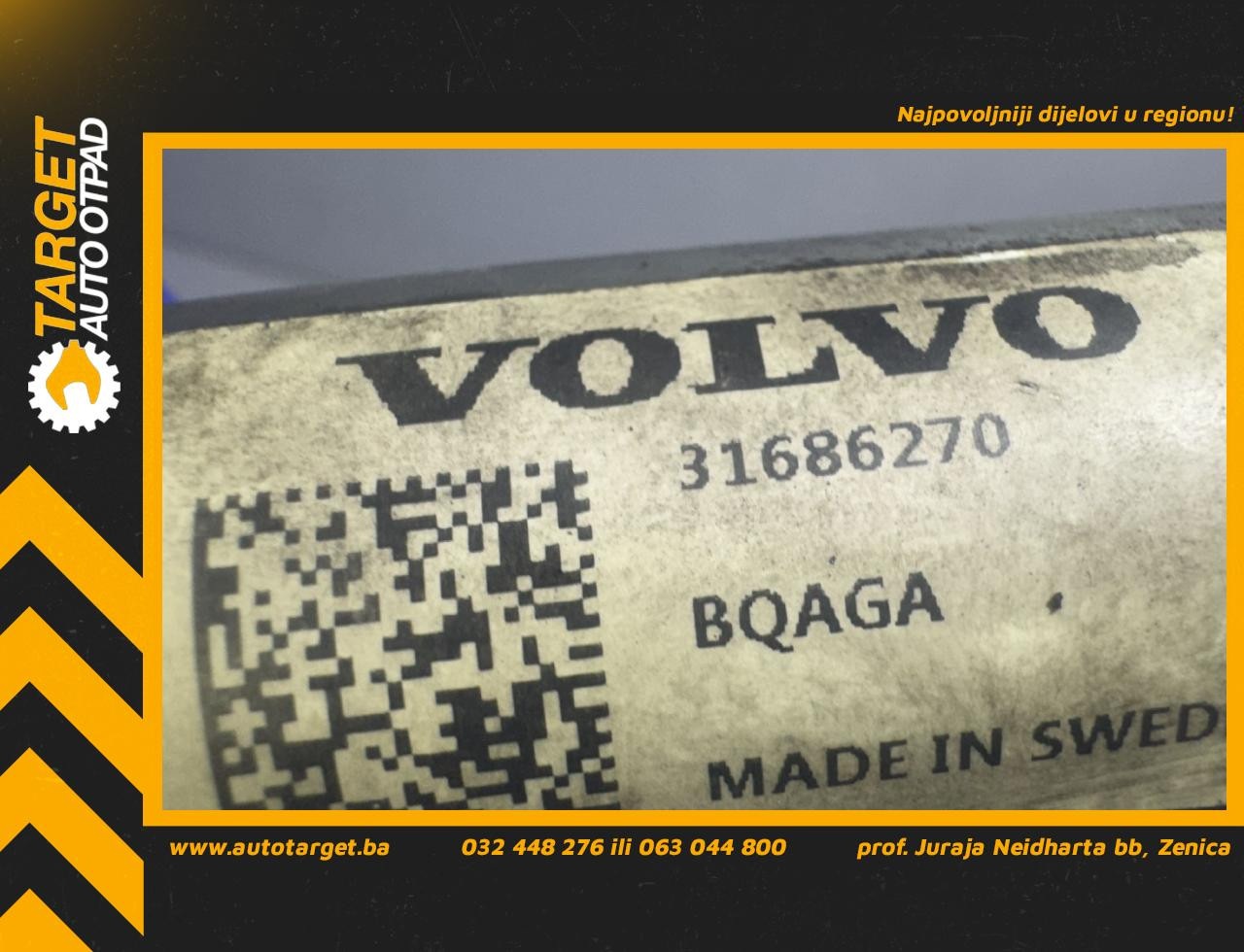 DIJELOVI CRIJEVO VOLVO S60/V60 > 14 - 19 2.0 31686270