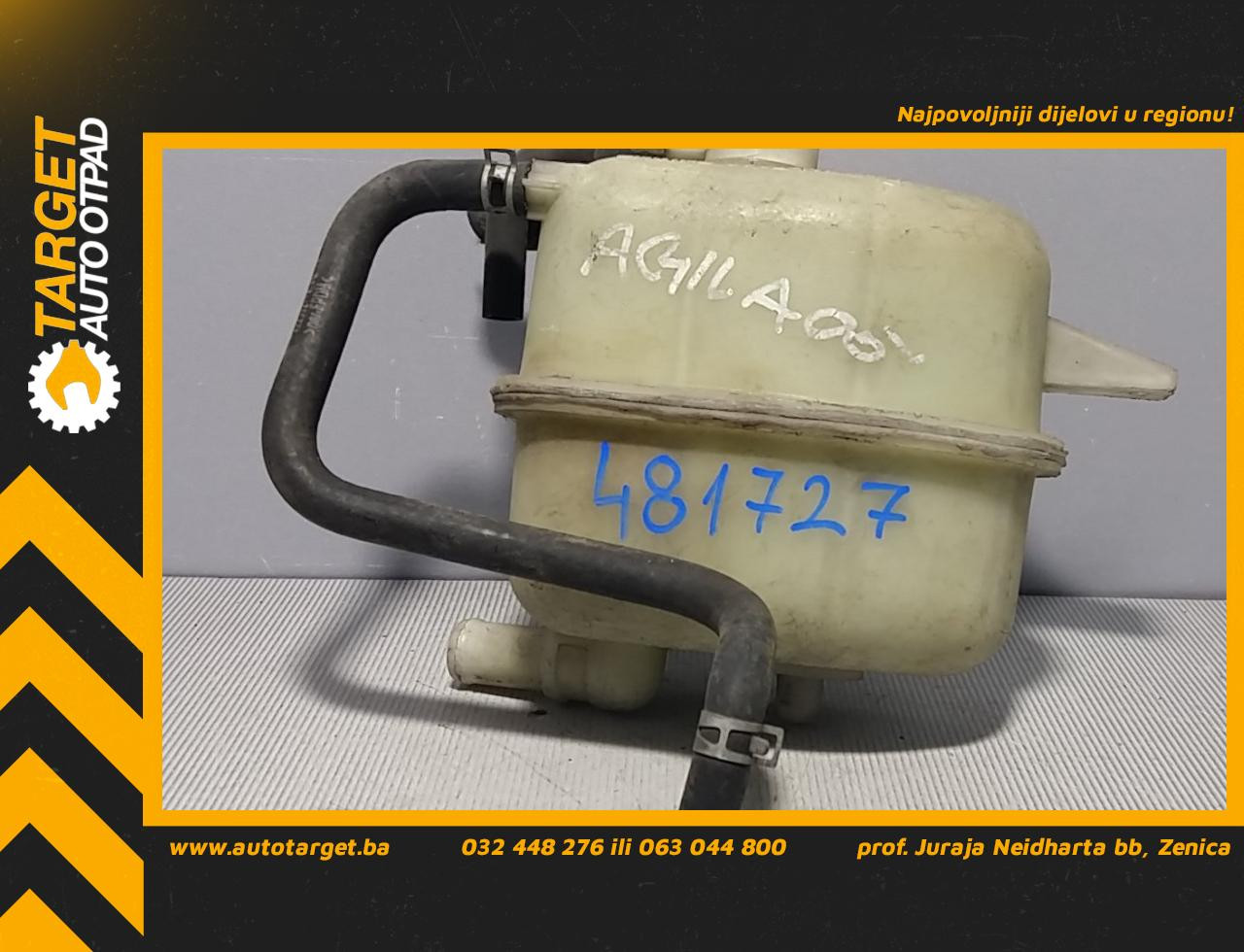 DIJELOVI BOCA VODE OPEL AGILA > 00-07 ETP10644