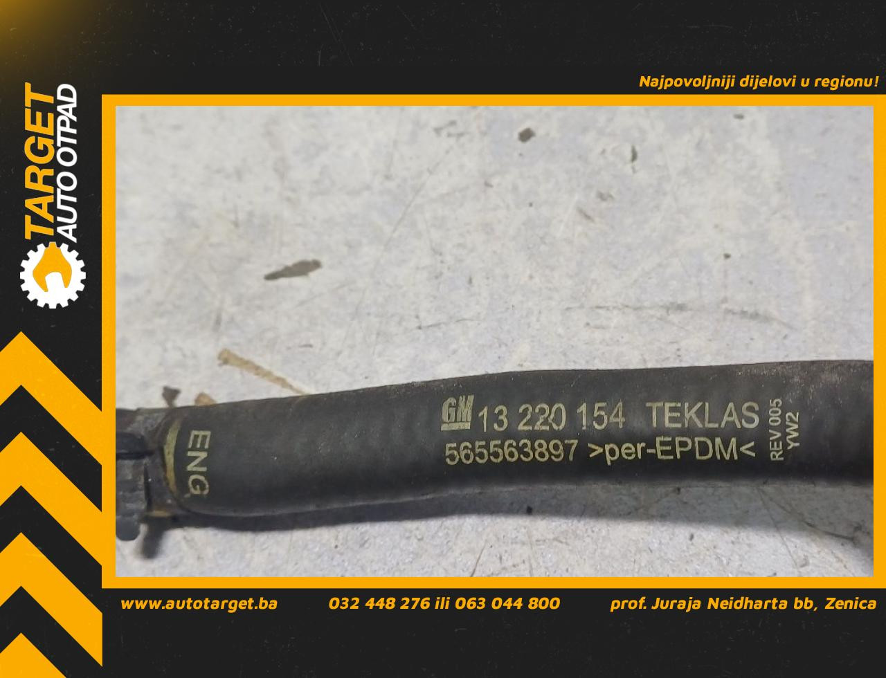 DIJELOVI CRIJEVO OPEL INSIGNIA > 14-16 2.0 13220154