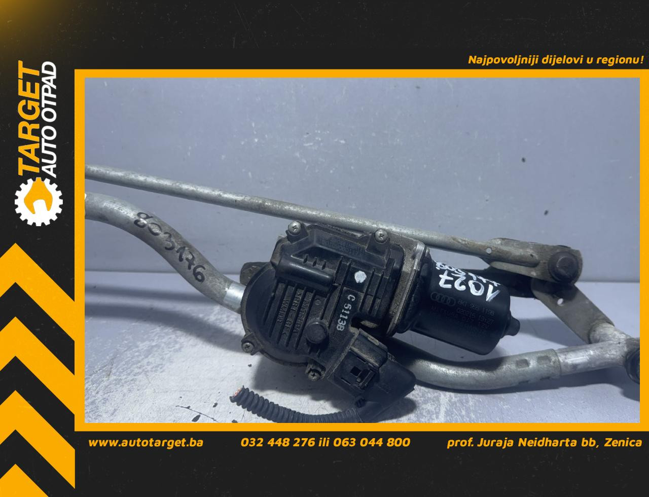 MOTORIC PREDNJEG BRISACA AUDI A4 (B8) > 12-15 8K1955119B