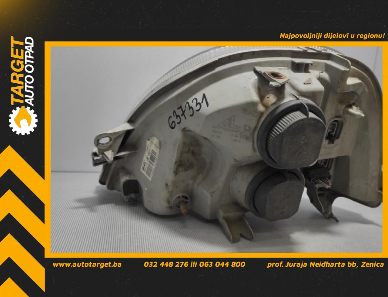 DIJELOVI FAR RENAULT MASTER > 04-09 8200163518