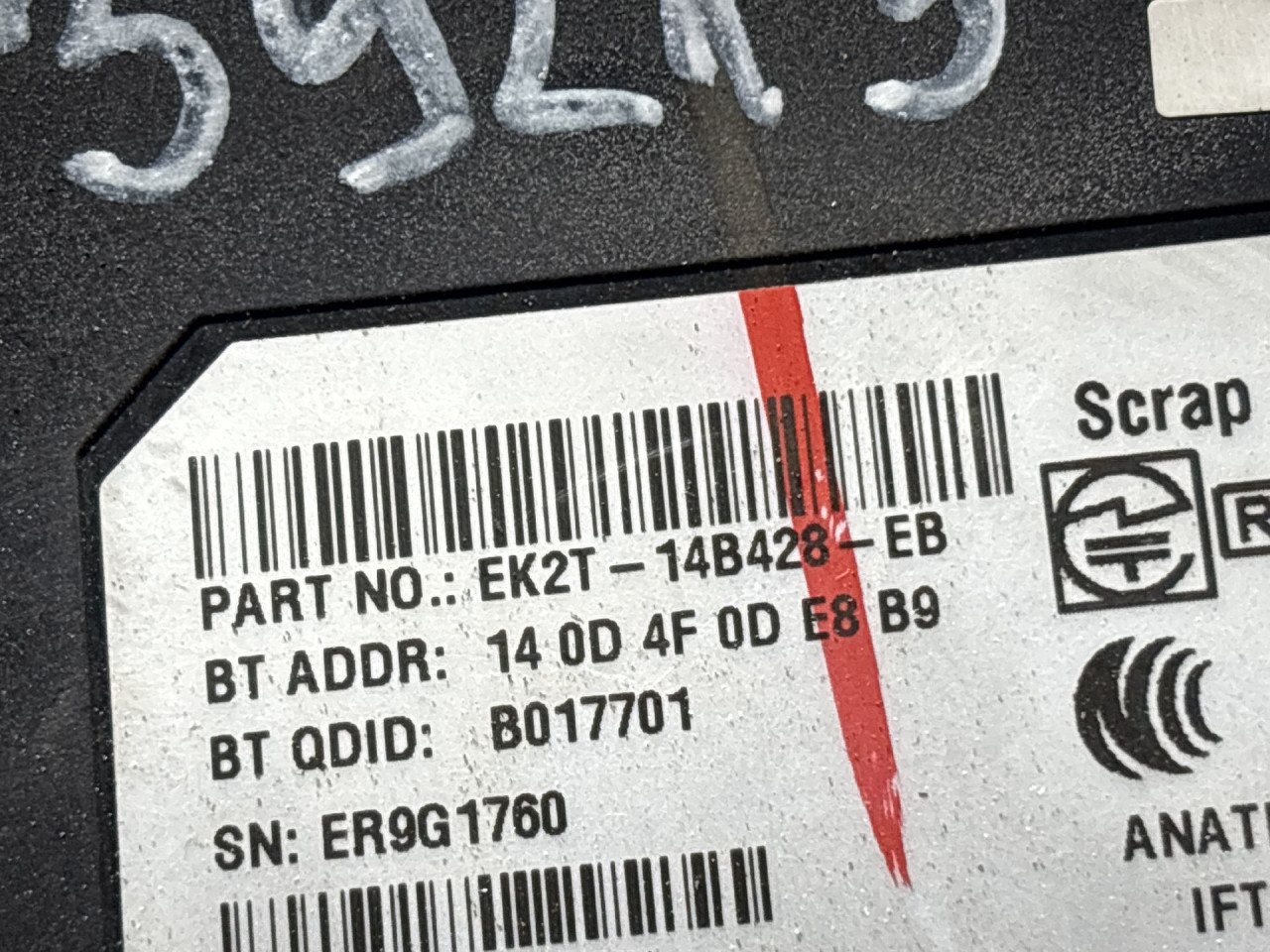 ELEKTRONIKA MODUL FORD TRANSIT/TOURNEO CONNECT > 14-18 EK2T14B428